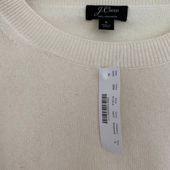 *SOLD* J. CREW - Cashmere Crewneck Sweater (S) - Picture 8 of 9
